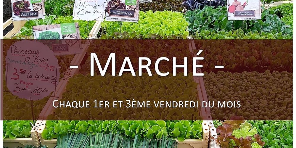 Marché au centre de Gedinne